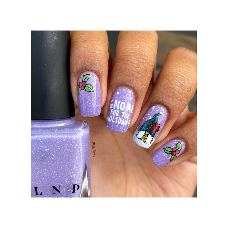 UberChic Beauty Gnome For The Holidays Stamping Plate