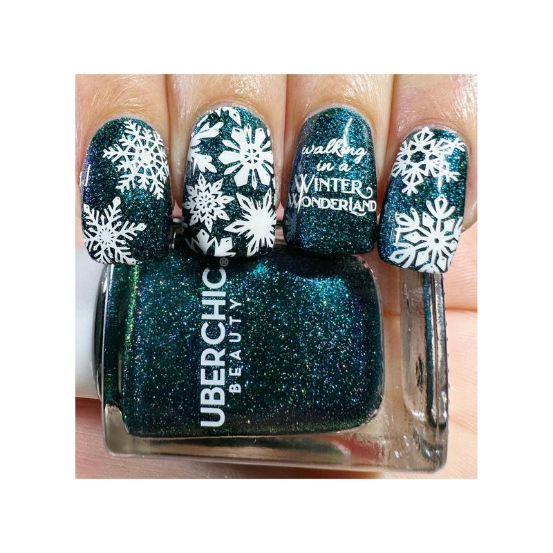 UberChic Beauty Party Dress - Holographic Polish Regular Polish