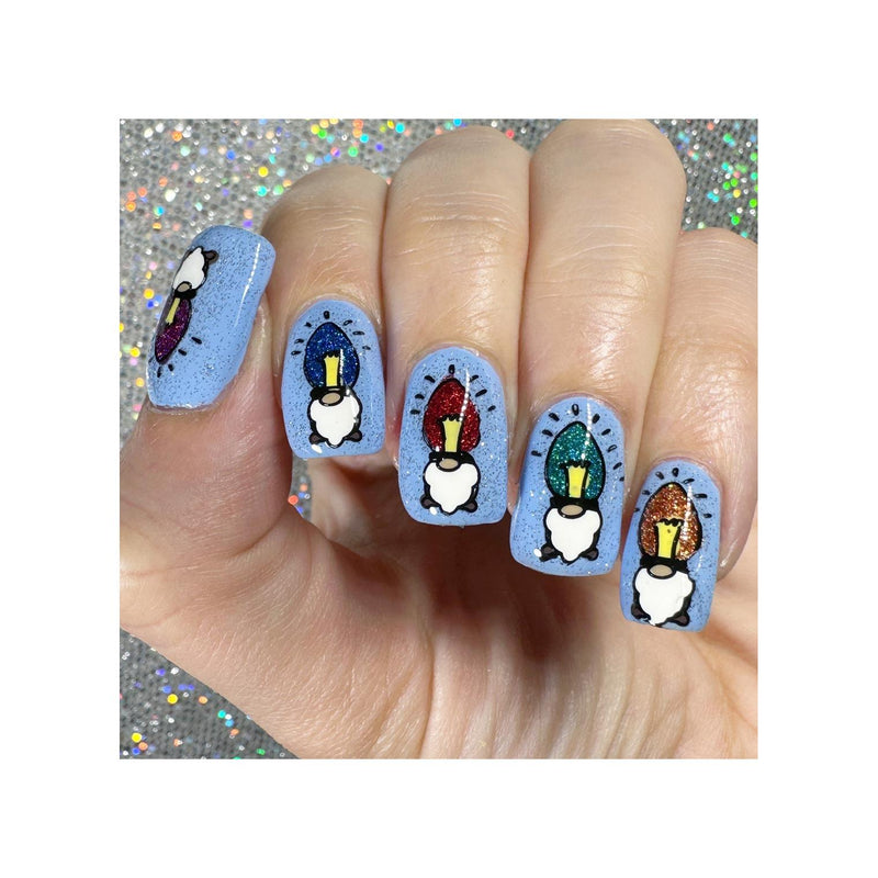 UberChic Beauty Gnome For The Holidays Stamping Plate