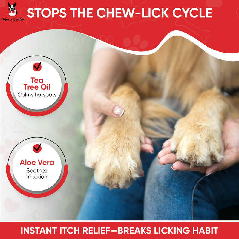 Warren London Deep Cleaning Paw Fizz Tablets - Soothes Itchy, Irritated Paws Spa Product