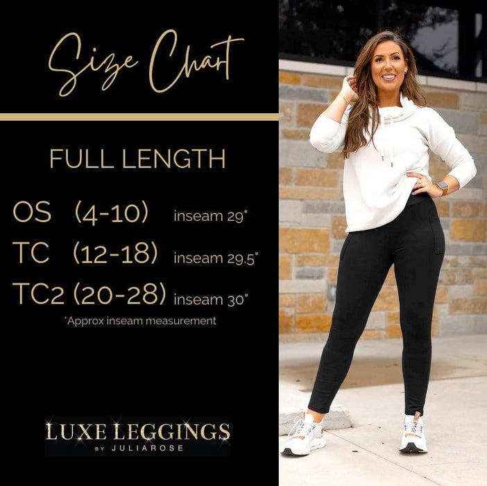 Ready to Ship | The Kinsley Purple Full Length Leggings - Luxe Leggings by Julia Rose®