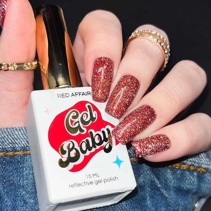 Twinkled T - Red Affair Gel Polish