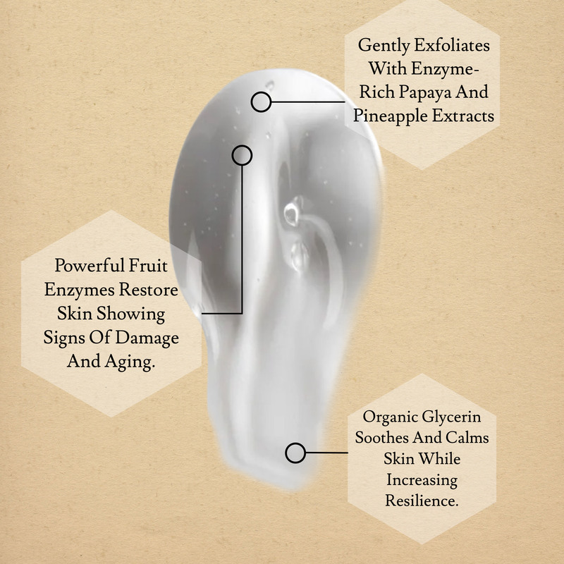 Timeless Organics Skin Care Rejuvenating Enzyme Gel Mask