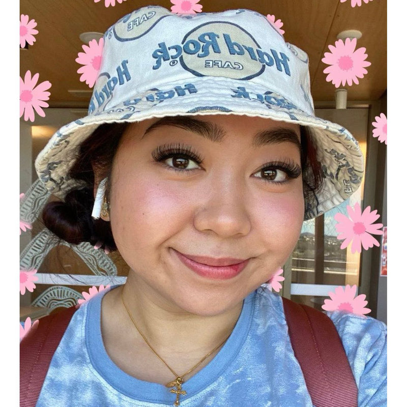 Pink Purée Daisy Strip Lashes