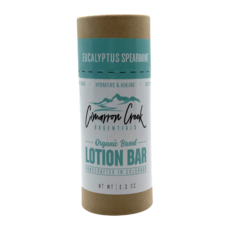 Cimarron Creek Essentials Eucalyptus Spearmint Organic Lotion Bar 2oz Lotion & Moisturizer
