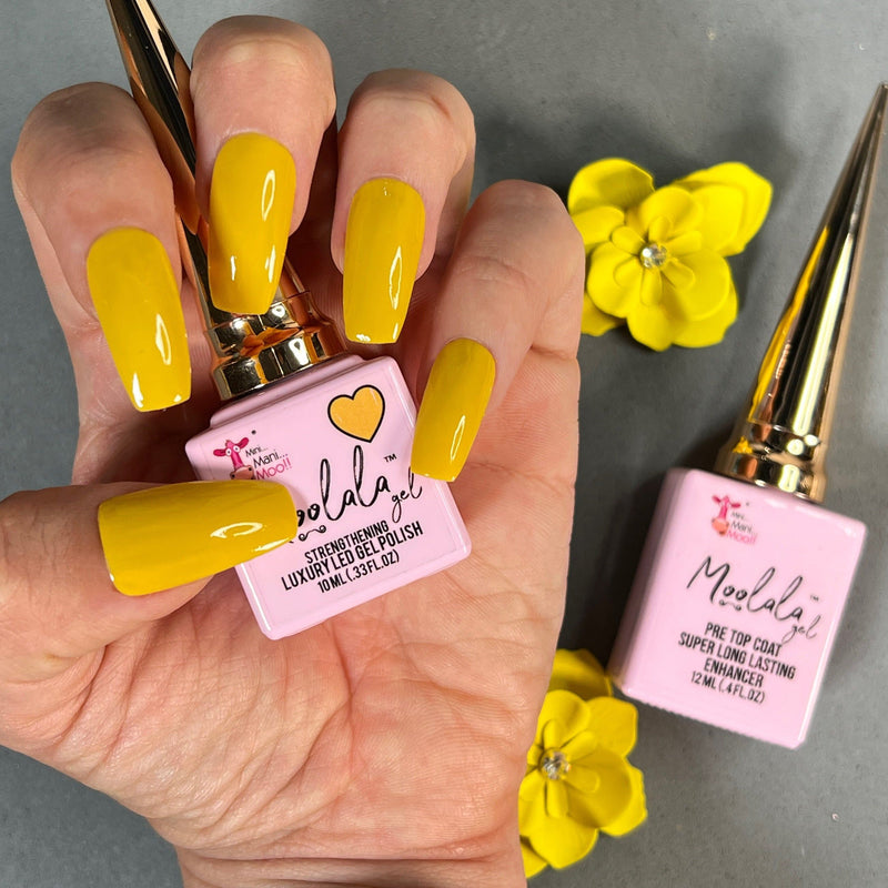 minimanimoo Moolala™ 2 Step Gel - #30 Sunshine Nail Polish