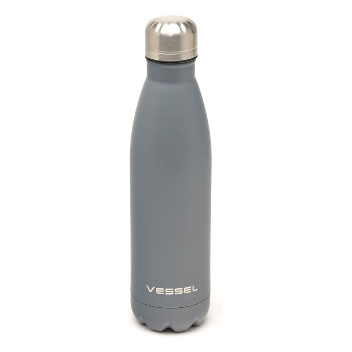 Shopbobbys Premius Vessel Vacuum Insulated Stainless Steel Hydration Flask Bottle, 17 Ounce