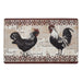 Achim Rooster Decorative Anti-Fatigue Mat, Brown, 18x30 Inches