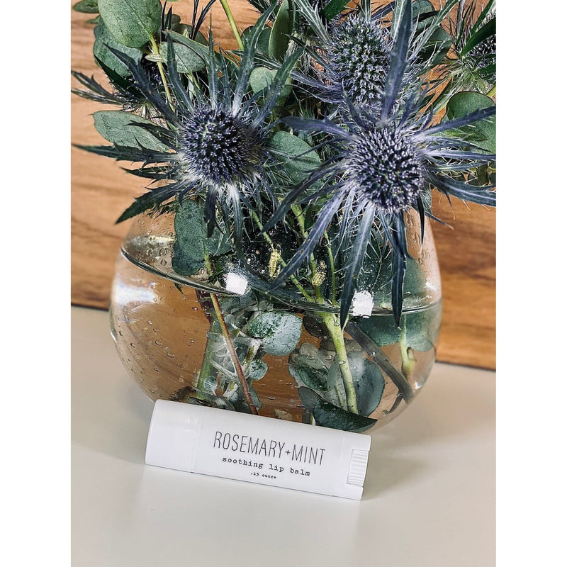 handmade. la conner Soothing Lip Balm - Rosemary + Mint Lip Balm