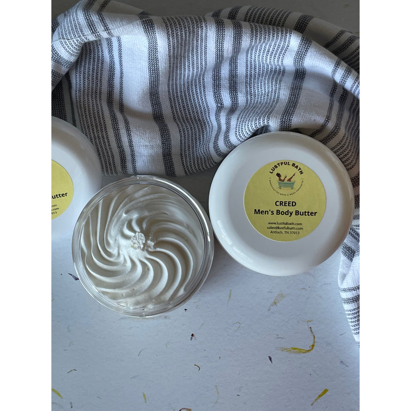 Lustful Bath, LLC CREED MEN'S BODY BUTTER Butters
