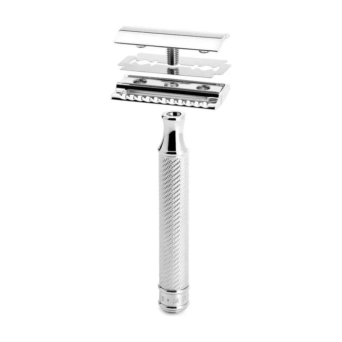 MuHLE Chrome Closed Comb Safety Razor [R89]