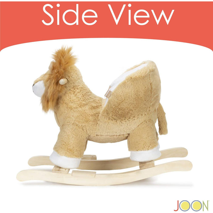 Shopbobbys Joon Roary Ride-On Chair Lion Rocking Horse With Sound Effects, Tan