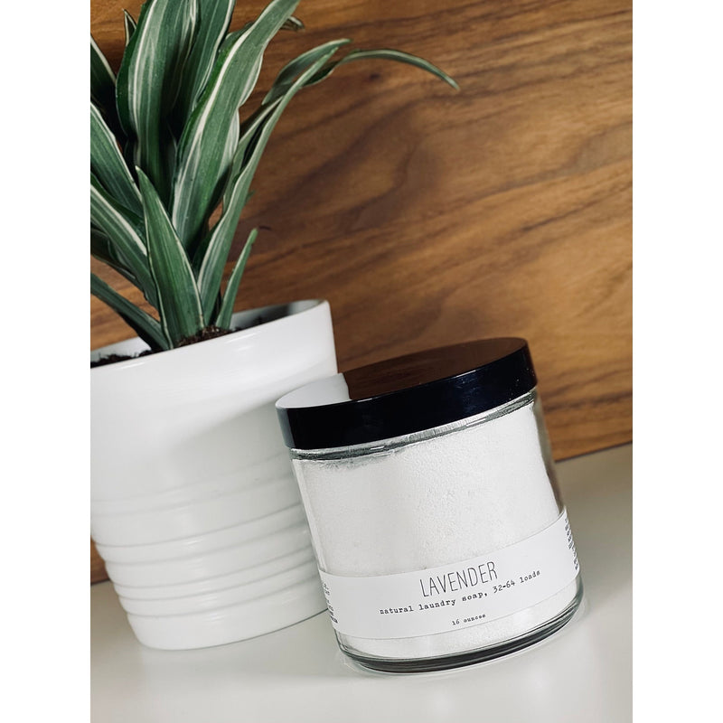 handmade. la conner Laundry Soap - 32-64 Loads Natural Cleaners