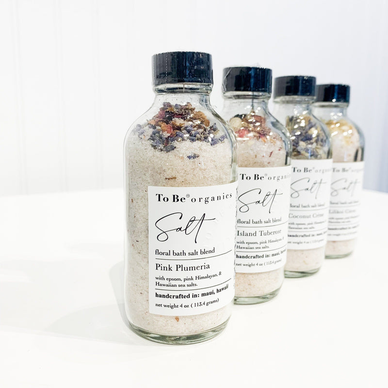 To Be Organics 4oz. Floral Bath Salts Bath & Body