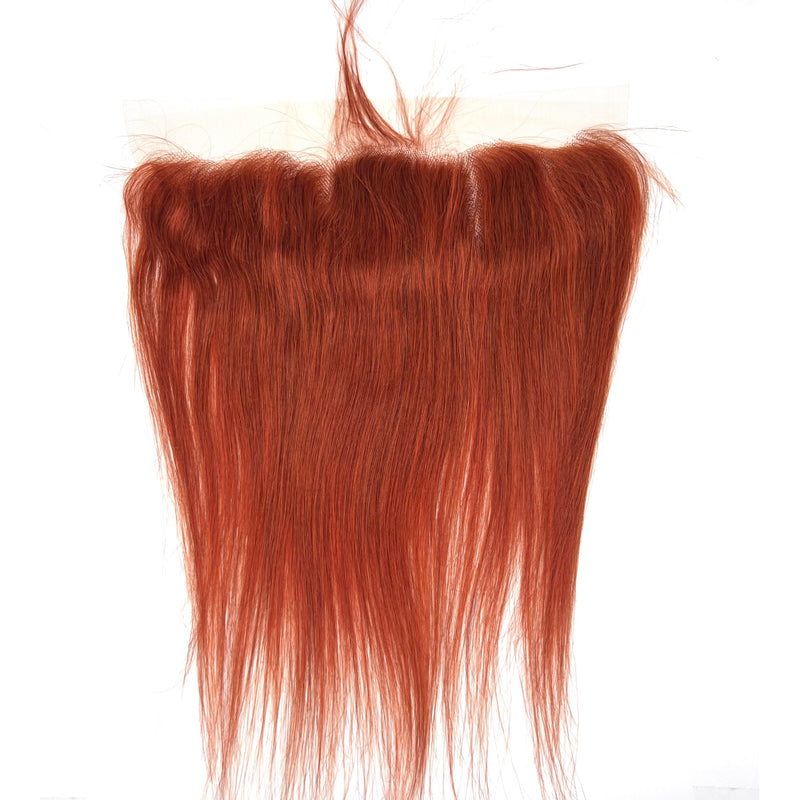 VIP Extensions RIO Straight Frontal   Ear to Ear 13X4 Ginger Lace Frontal Closure