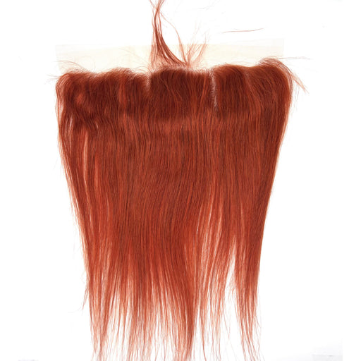 VIP Extensions RIO Straight Frontal Ear to Ear 13x4, Ginger Lace Frontal Closure White Smoke 12''