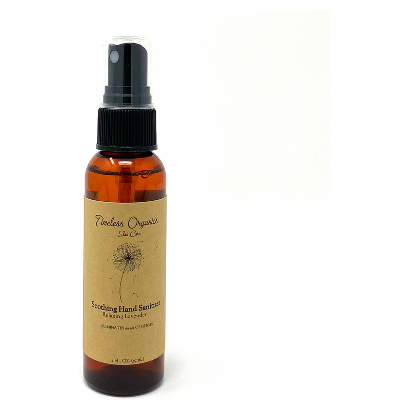 Timeless Organics Skin Care Soothing Hand Sanitizer Cleanser