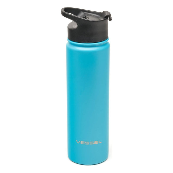 Shopbobbys Premius Vessel Vacuum Insulated Stainless Steel Hydration Flask Bottle, 22 Ounces