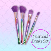 Prolux Cosmetics Mermaid Brush Set BRUSH SET