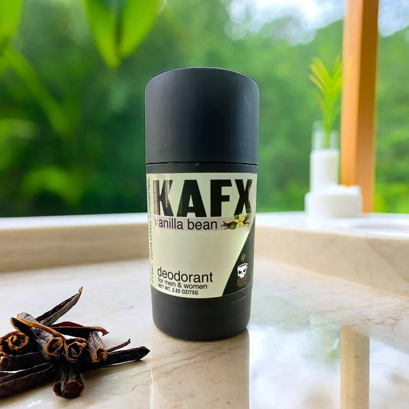 KAFX Body Vanilla Bean Coffee-Infused Natural Deodorant – Warm, Rich, & Safe for All Deodorant
