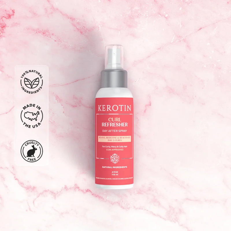 Kerotin Curl Refresher Day After Spray