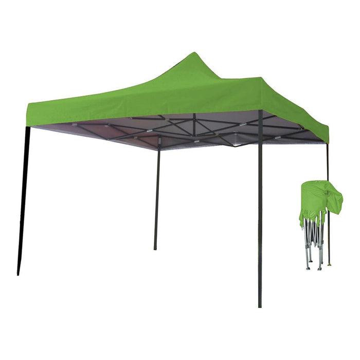 Shopbobbys Just Relax Folding Gazebo Canopy, Light Green, 10X10 Feet