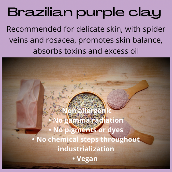 Mineranaturals Purple Brazilian Clay