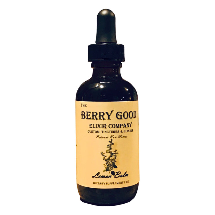 the berry good elixir company - Lemon Balm 2oz