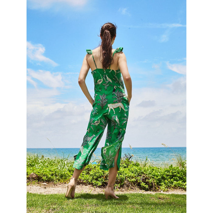 Angel Jumpsuit | Zoo Vivid Green