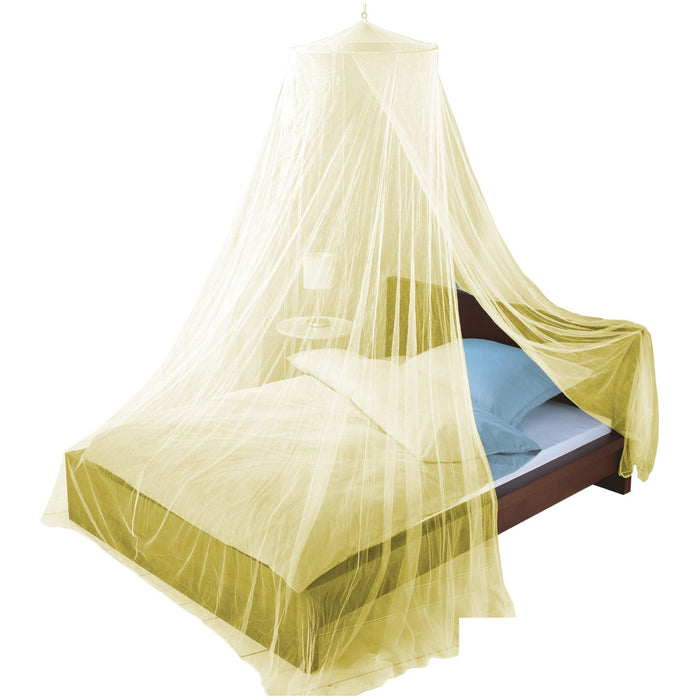 Shopbobbys Just Relax Elegant Mosquito Net Bed Canopy Set, Yellow, Twin-Full