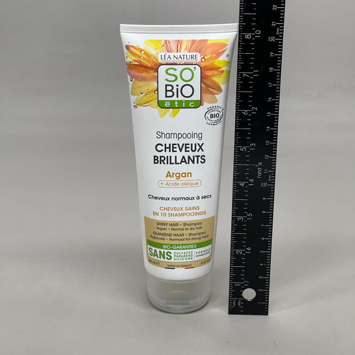 Paywut - So Bio Etic Shampooing Cheveux Brilliants Argan Shiny Hair Shampoo 8.45 Fl Oz (New)