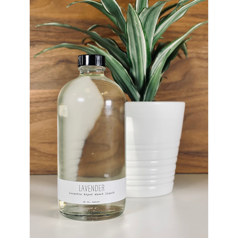 handmade. la conner Dryer Sheet Liquid Natural Cleaners