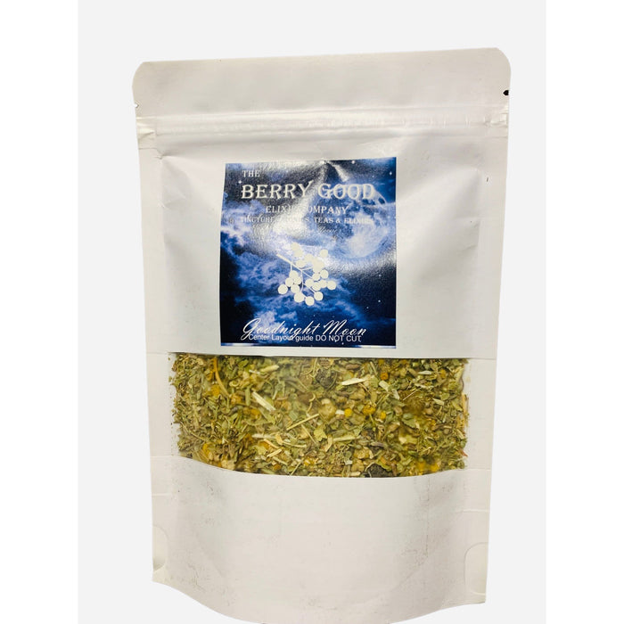 the berry good elixir company - Goodnight Moon Herbal Infusion 2oz - 4oz.