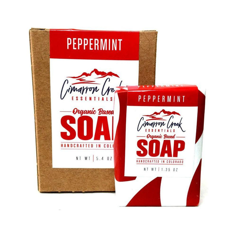 Cimarron Creek Essentials Peppermint Organic Bar Soap 5.4oz Bath & Body