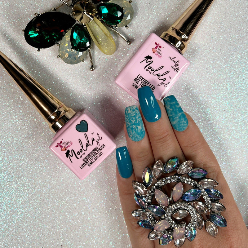 minimanimoo Moolala™ 2 Step Gel - #32 Capri Blue Nail Polish