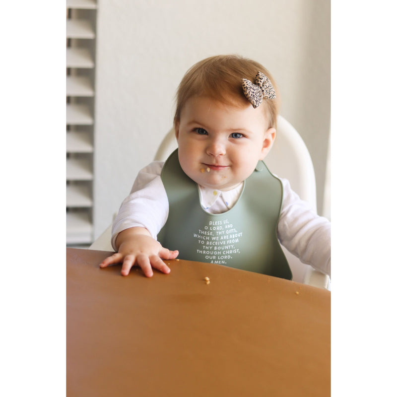Be A Heart Meal Blessing Silicone Bib Bibs