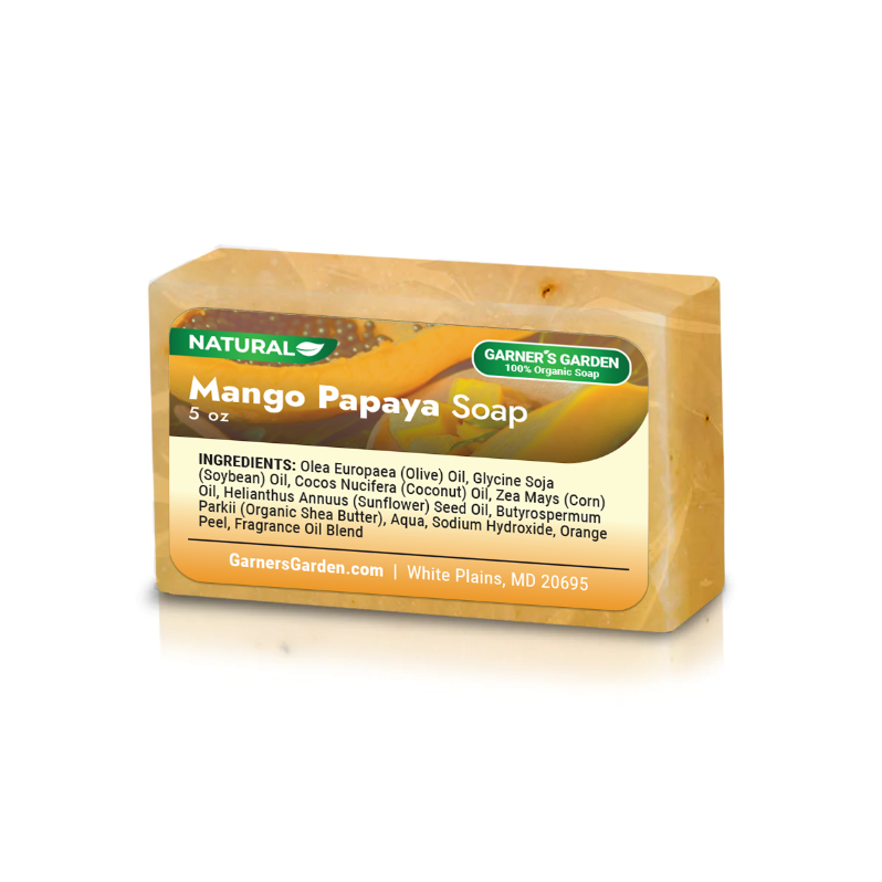 Garner's Garden Mango Papaya Soap (OF) Soap
