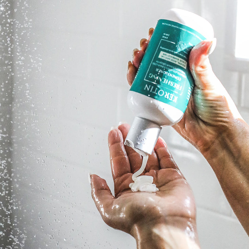 Kerotin Keratin Freshening Conditioner Shampoo