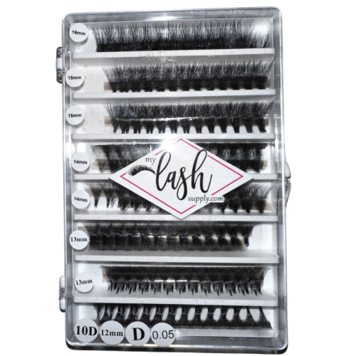 My Lash Supply - My Lash Supply - 10D 14D Pre-Made Fans Mixed 12-16mm