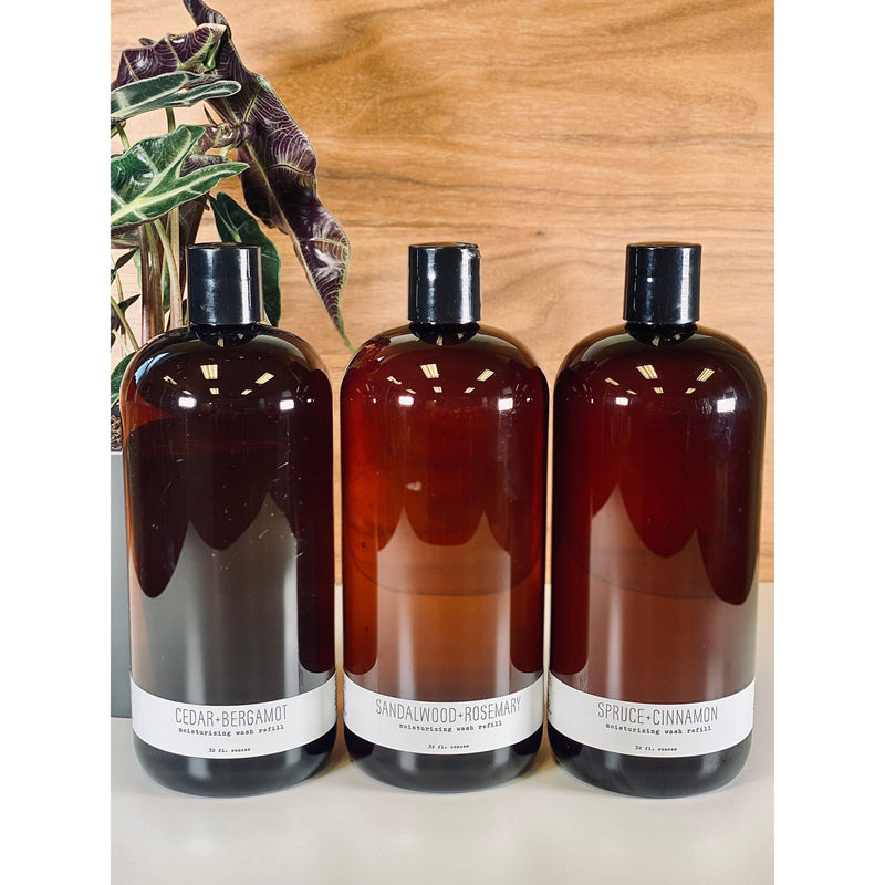 handmade. la conner Wash Refill - Woodsy Gentlemen