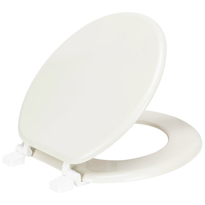 Shopbobbys Premius Wood Toilet Seat, Standard Round, 17 Inches