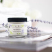 Green + Lovely DEODORANT Lavender Lemon - Mineral + Probiotic - Vegan