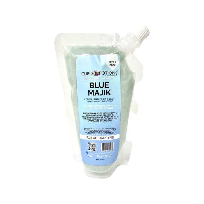 Curls & Potions Blends Blue Majik Leave In & Deep Conditioning Smoothie