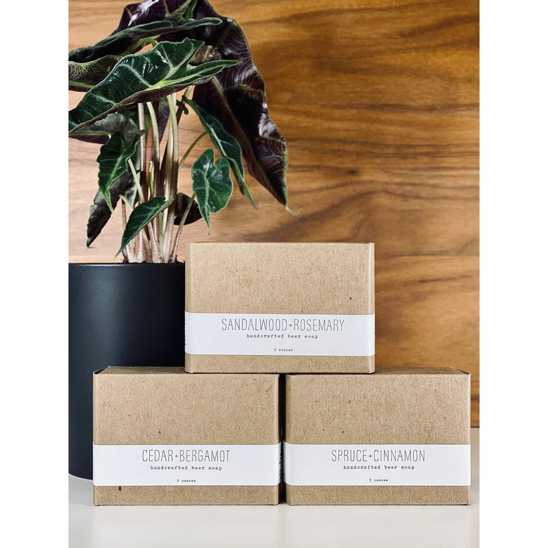 handmade. la conner Bar Soap - Woodsy Gentlemen