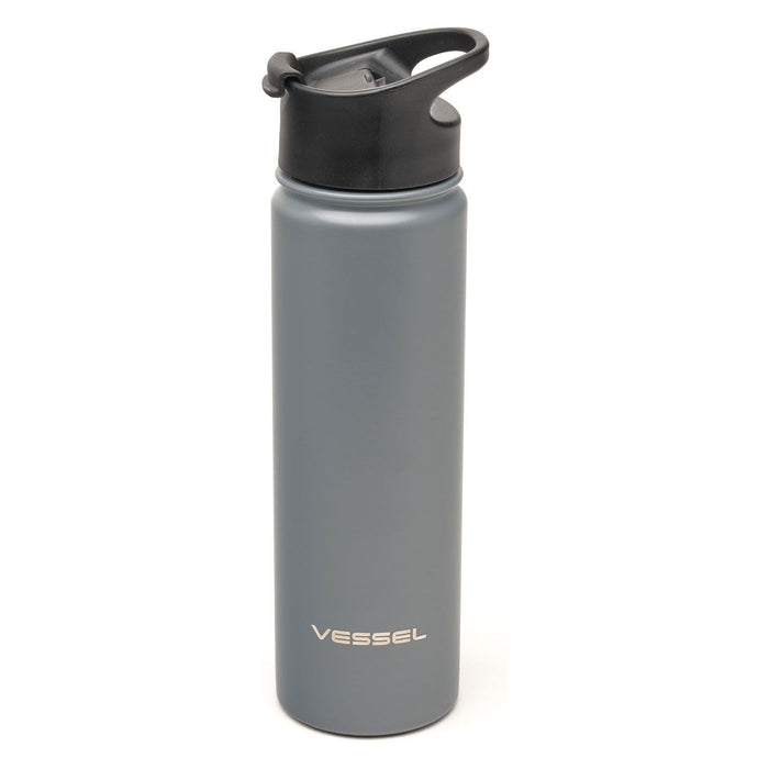 Shopbobbys Premius Vessel Vacuum Insulated Stainless Steel Hydration Flask Bottle, 22 Ounces