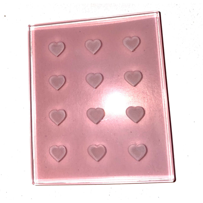 Acrylic Adhesive Heart Pallet