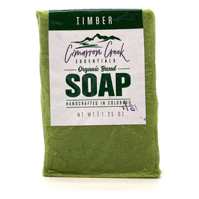 Cimarron Creek Essentials Timber Organic Bar Soap 5.4oz Bath & Body