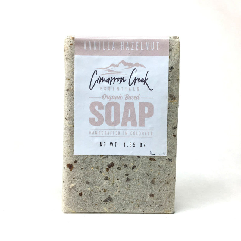 Cimarron Creek Essentials Vanilla Hazelnut Organic Bar Soap 5.4oz Bath & Body
