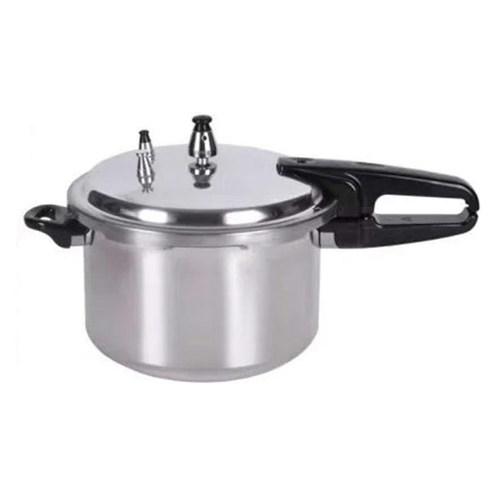 Shopbobbys Premius Polished Aluminum Pressure Cooker With Handle