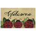 Achim Printed Welcome Ladybug Coir Doormat, 18x30 Inches